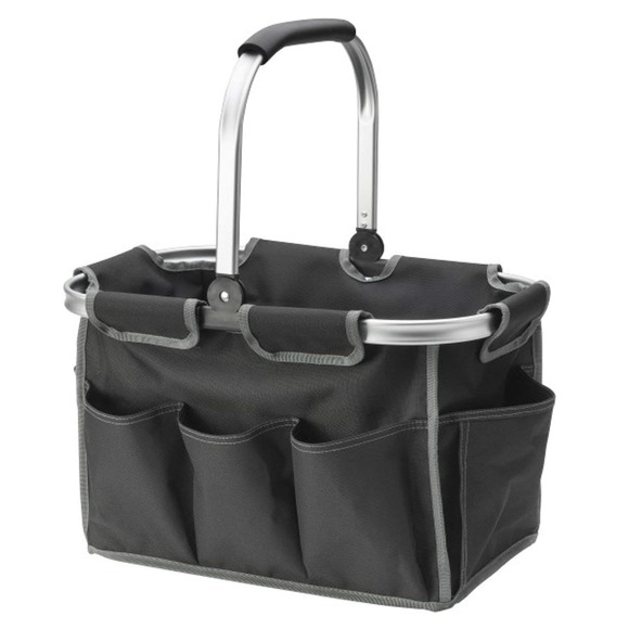 Picnic Basket w/ Large Main Compartment & 7 Outer Pockets Utility Basket - Picture 2 of 3